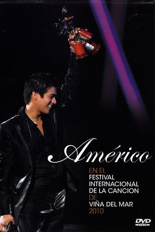 Américo at the Viña del Mar International Song Festival 2010 Poster