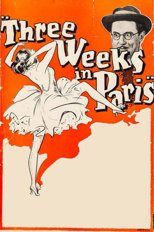 Three Weeks in Paris Poster
