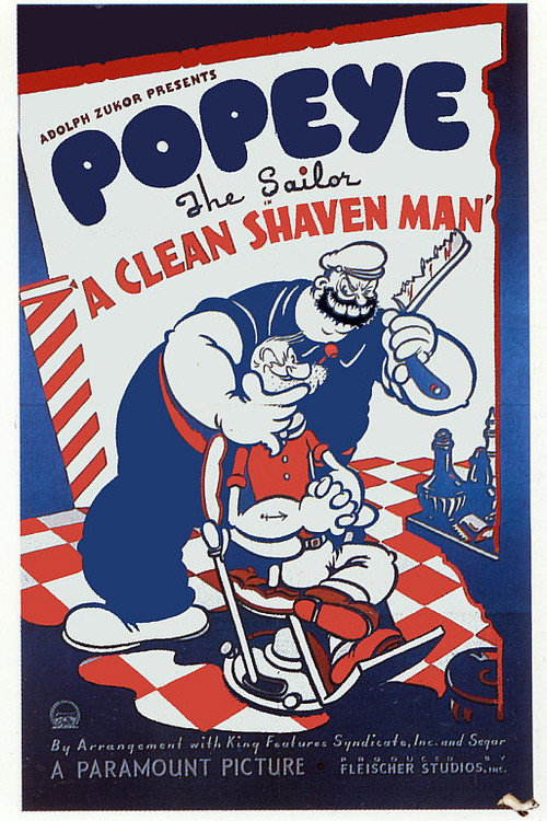 A Clean Shaven Man Poster