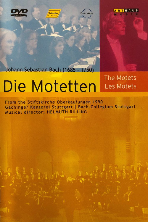 Bach, Johann Sebastian - Die Motetten Poster