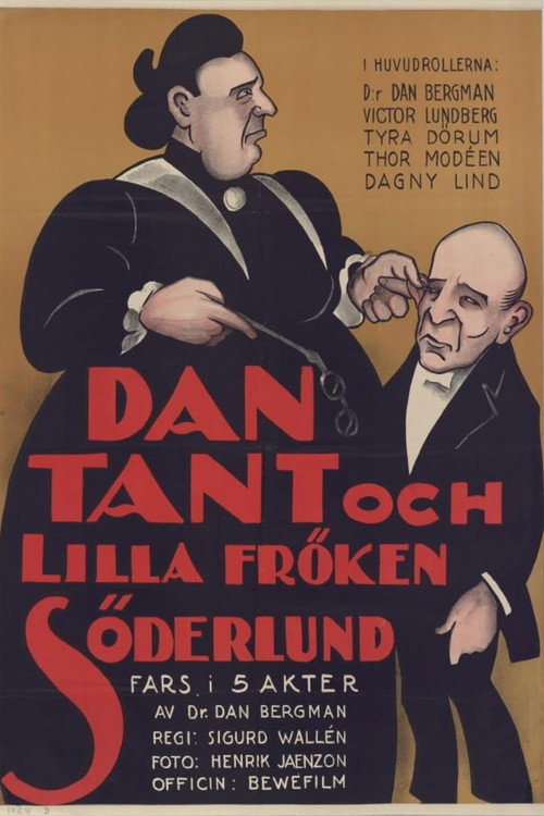 Dan, Tant och lilla fröken Söderlund Poster