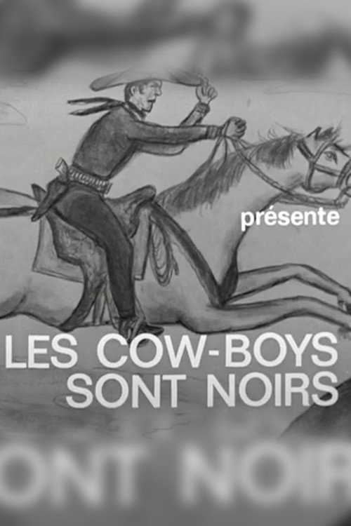 The Cowboys Are Black Poster