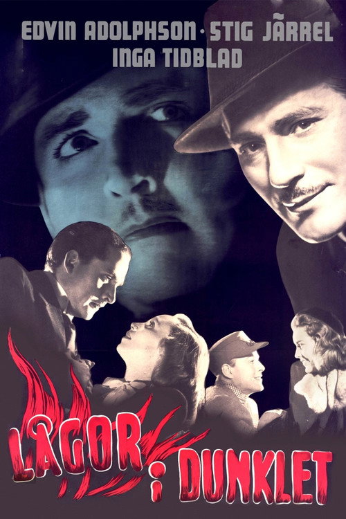 Flames in the Dark Poster