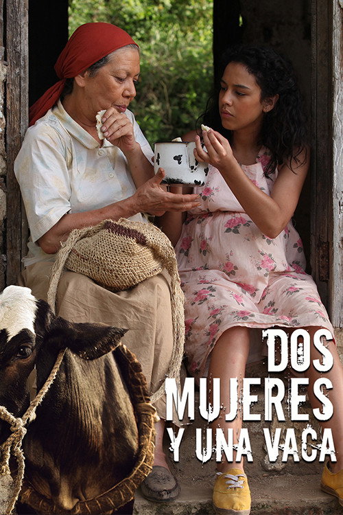 Dos mujeres y una vaca Poster