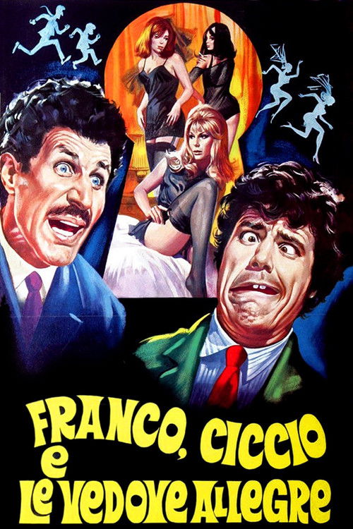 Franco, Ciccio and the Cheerful Widows Poster