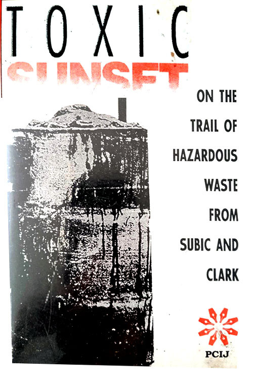 Toxic Sunset Poster