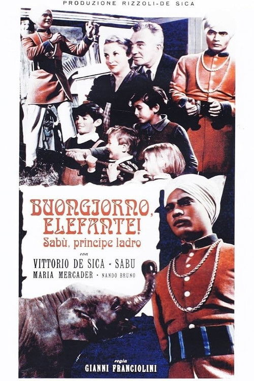 Hello Elephant Poster