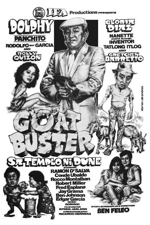 Goat Buster: Sa Templo ni Dune Poster