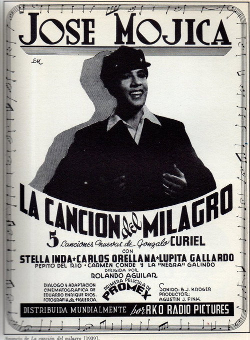 La canción del milagro Poster