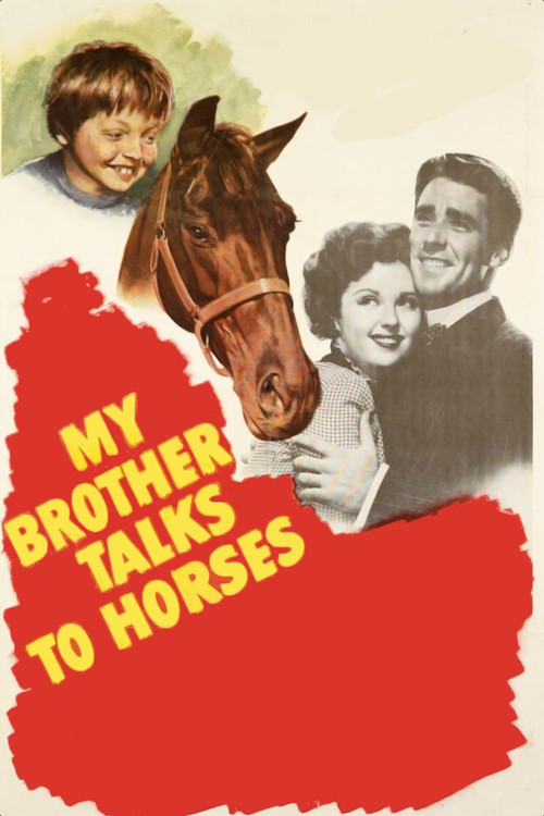 My Brother Talks to Horses Poster