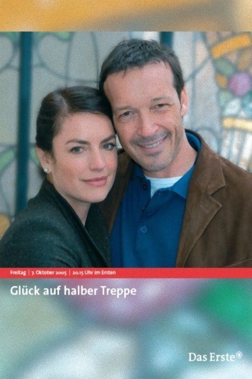 Glück auf halber Treppe Poster