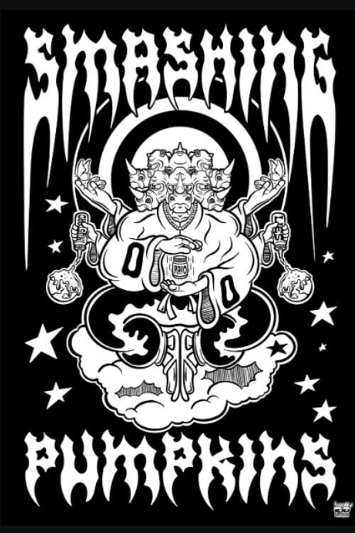 The Smashing Pumpkins: Rhinoceros Poster