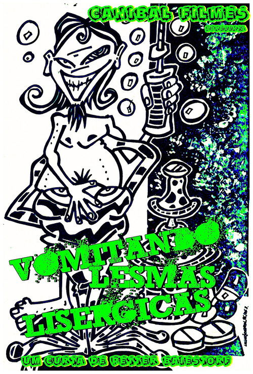 Vomiting Lysergic Slugs Poster