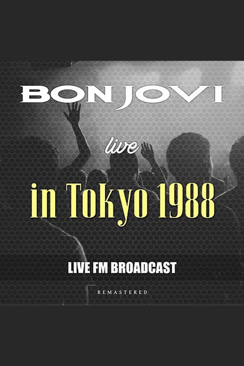 Bon Jovi live in Tokyo 1988 Poster