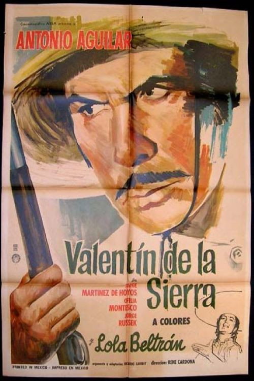 Valentín de la Sierra Poster