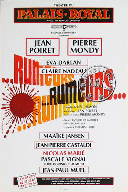 Rumeurs Poster