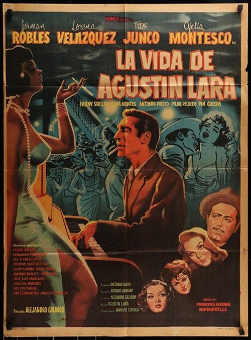 La vida de Agustín Lara Poster