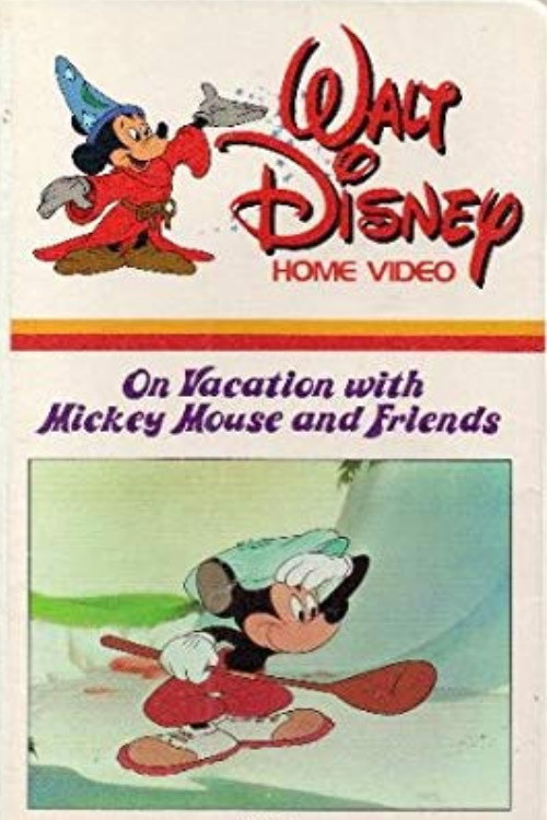 On Vacation with Mickey Mouse and Friends Poster