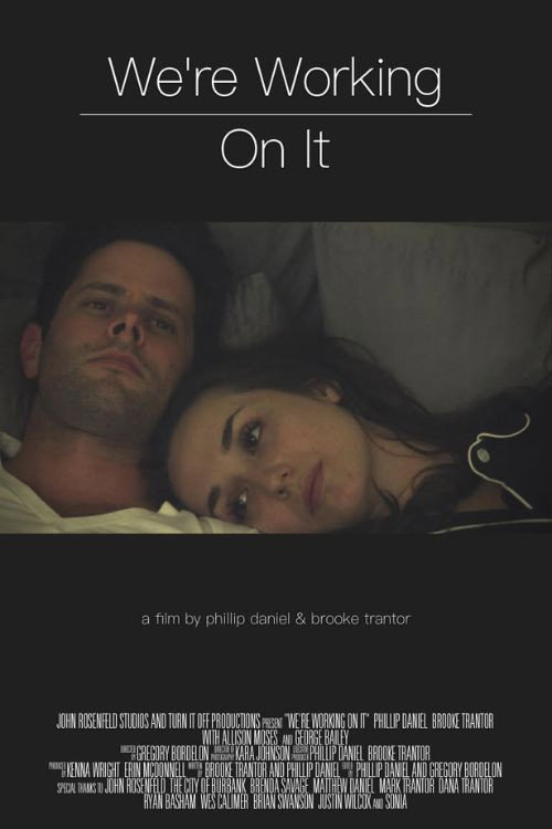 We're Working On It Poster
