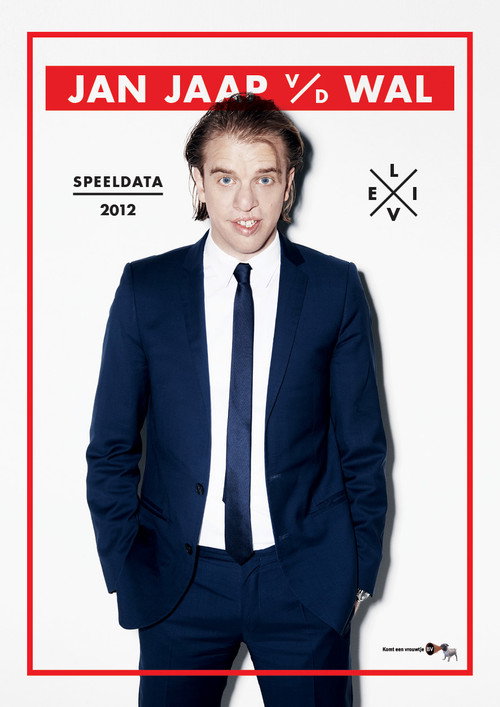 Jan Jaap van der Wal: LIVE Poster