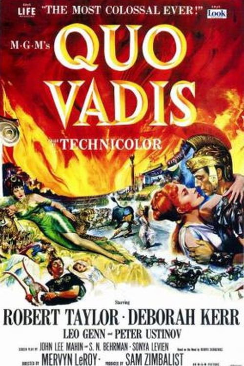 In the Beginning: Quo Vadis and the Genesis of the Biblical Epic Poster