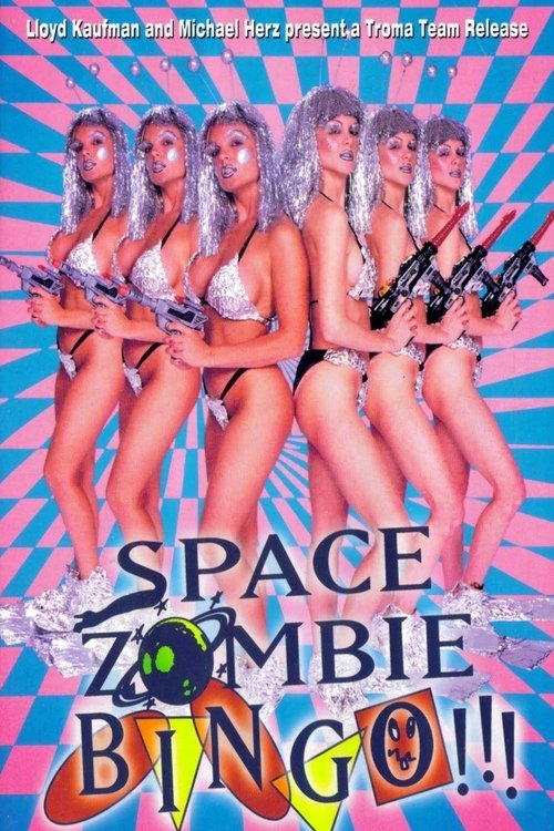Space Zombie Bingo Poster