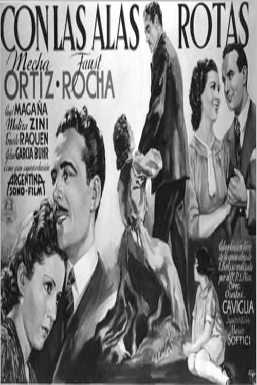 Con las alas rotas Poster