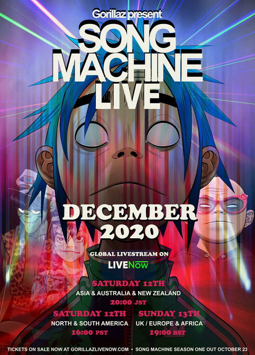Gorillaz Present: Song Machine LIVE Poster