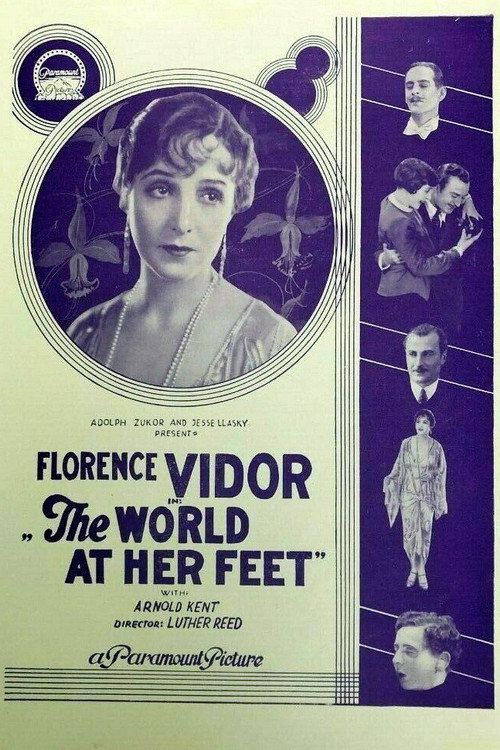 The World At Her Feet Poster
