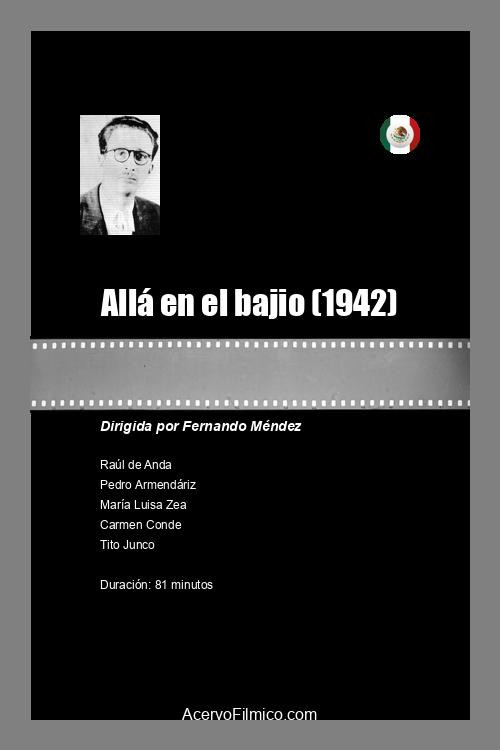 Allá en el bajio Poster