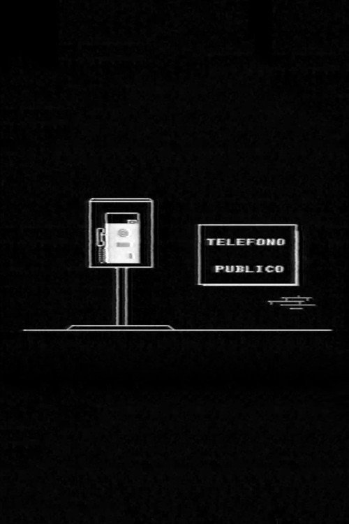 Teléfono público Poster
