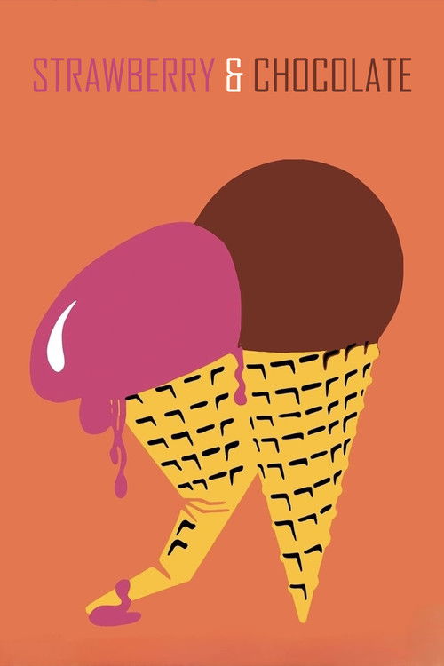 Strawberry and Chocolate Poster