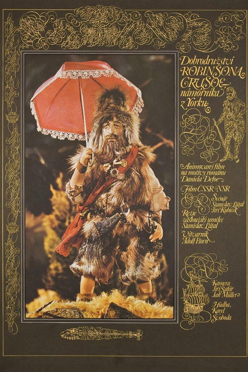 Adventures of Robinson Crusoe, a Sailor from York Poster