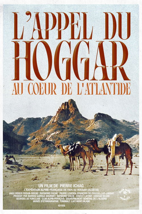 The Call of the Hoggar, In the Heart of Atlantis Poster