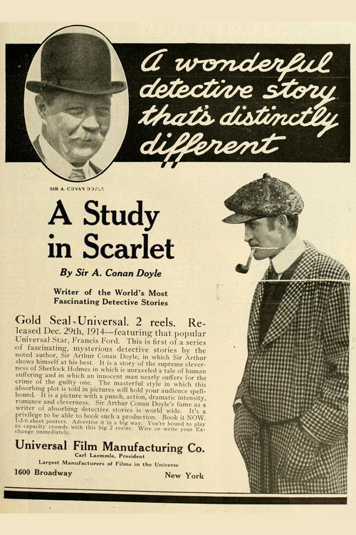 A Study in Scarlet Poster