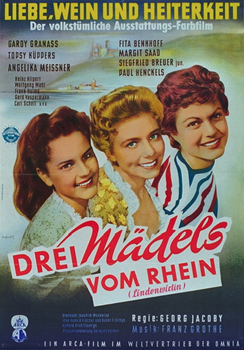 Three Girls from the Rhine Poster
