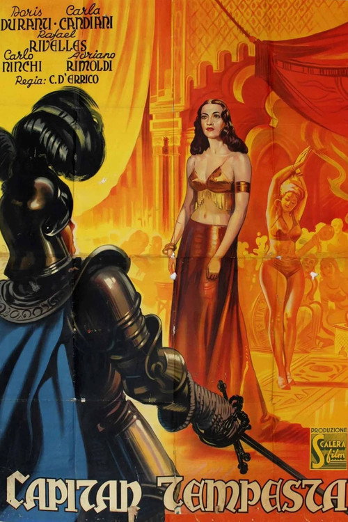 Capitan Tempesta Poster