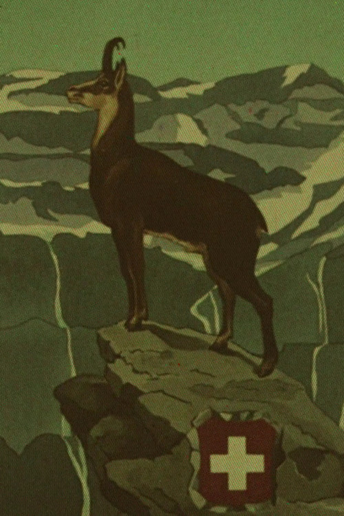 Une Vieille légende des Alpes vaudoises. Les Diablerets Poster