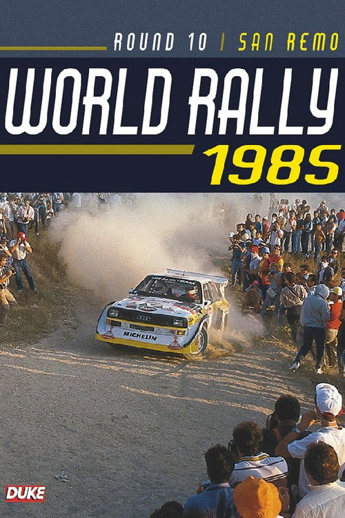 Rallye Sanremo 1985 Poster