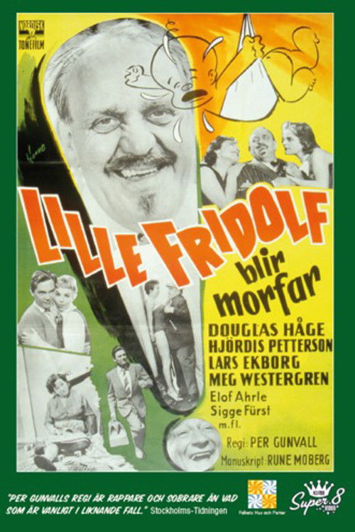 Lille Fridolf blir morfar Poster