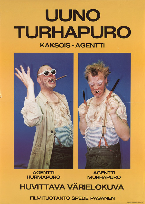 Uuno Turhapuro kaksoisagentti Poster