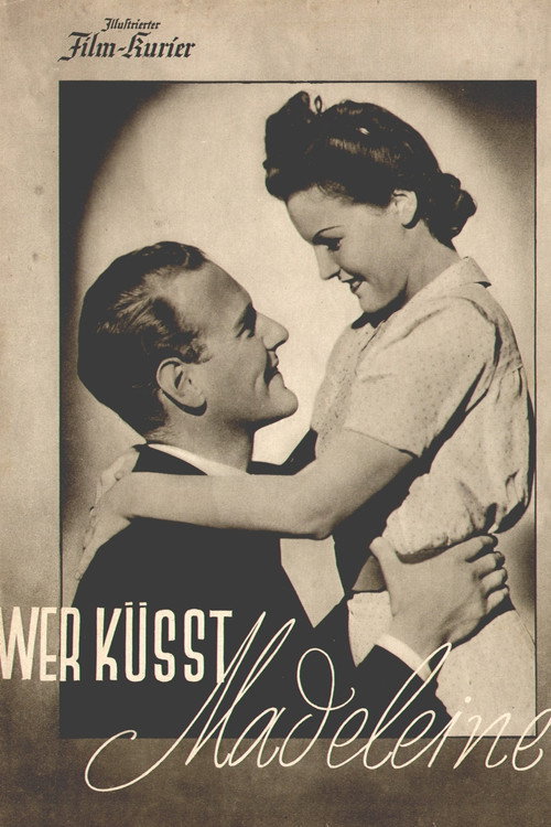 Wer küßt Madeleine? Poster