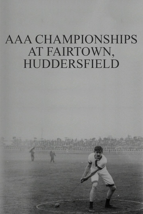 AAA Championships at Fartown, Huddersfield Poster