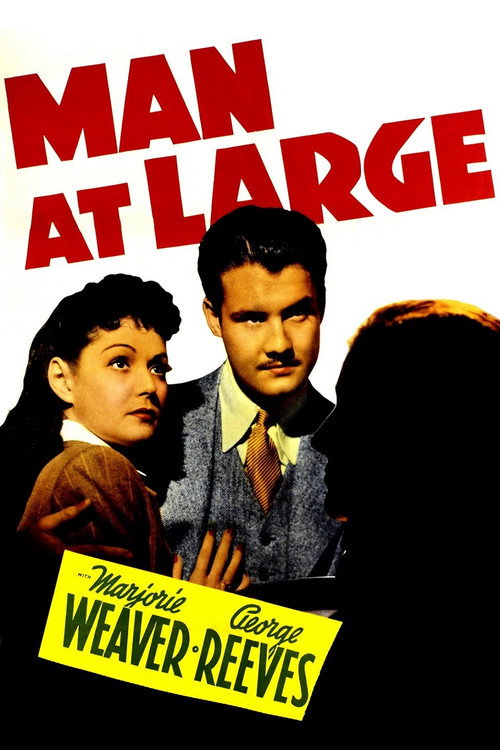 Man at Large Poster