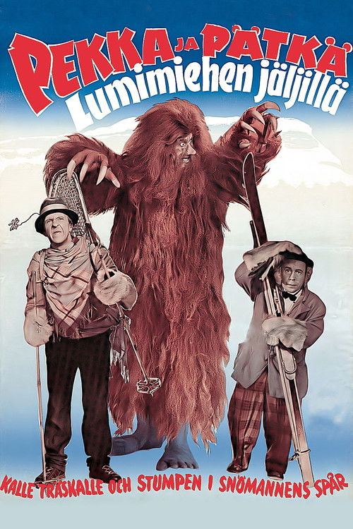 Pekka ja Pätkä lumimiehen jäljillä Poster