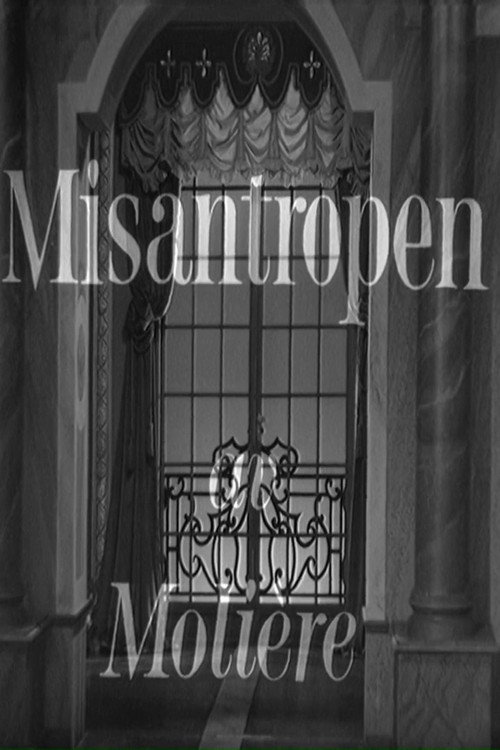 Misantropen Poster