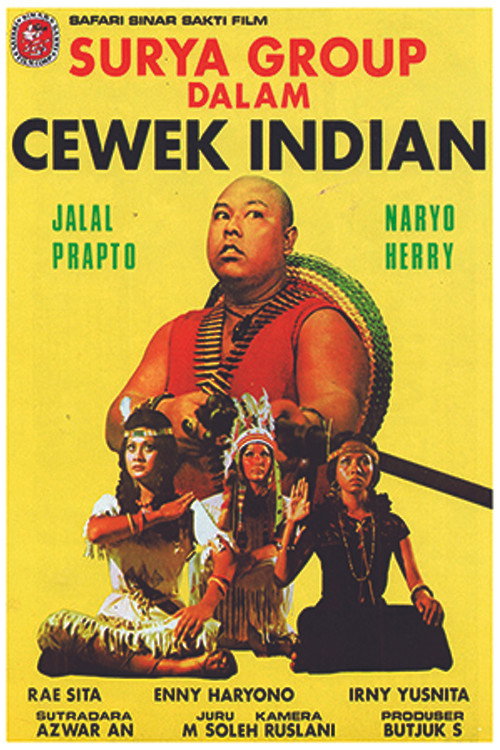 Tiga Cewek Indian Poster