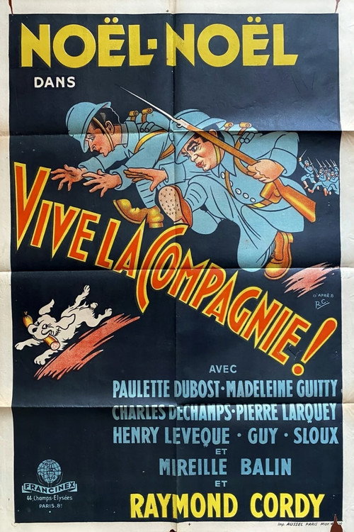 Vive la compagnie Poster