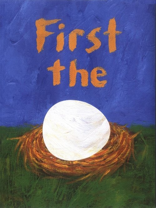 First the Egg Poster