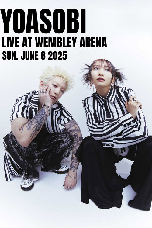 YOASOBI Live at Wembley Arena Poster